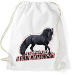 printfashion A földi mennyország - Sportzsák, Tornazsák - Fehér (7490486)