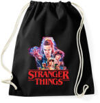 printfashion Stranger things - Sportzsák, Tornazsák - Fekete (2516407)