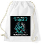 printfashion What a wonderful weld - Sportzsák, Tornazsák - Fehér (6395388)