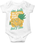 printfashion Ananász - Baba Body - Fehér (10139101)