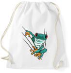printfashion Béka - Sportzsák, Tornazsák - Fehér (11553142)