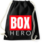 printfashion BOX HERO - Sportzsák, Tornazsák - Fekete (9406407)