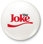printfashion Diet joke coke - diétás kóla - Kitűző, hűtőmágnes - Fehér (5651848)