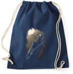 printfashion Éjféli rock - Sportzsák, Tornazsák - Sötétkék (118567)