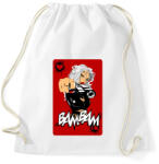 printfashion Bam Bam - Sportzsák, Tornazsák - Fehér (3904642)