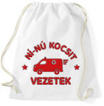 printfashion Ní-nú kocsi - Sportzsák, Tornazsák - Fehér (9124628)