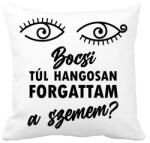 printfashion Forgattam a szemem - Párnahuzat, Díszpárnahuzat - Fehér (7518877)