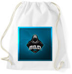 printfashion Bálint és Dávid Gaming Logo - Sportzsák, Tornazsák - Fehér (2546182)