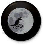 printfashion E. T. rex - Kitűző, hűtőmágnes - Fekete (3093101)