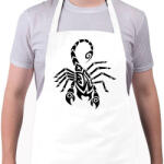 printfashion Skorpió - Kötény - Fehér (13803241)