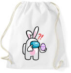printfashion Among Us Nyuszi - Sportzsák, Tornazsák - Fehér (6787613)