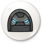 printfashion Enforcer skin - Kitűző, hűtőmágnes - Fehér (3999359)