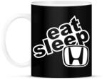 printfashion Eat Sleep Honda - Bögre - Fekete (2243183)
