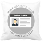 printfashion Most már hivatalos, megvan a jogsim! - Párnahuzat, Díszpárnahuzat - Fehér (6392363)