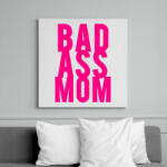 printfashion Badass moms - Vászonkép - Fehér (6631541)