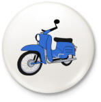 printfashion Simson schwalbe - Kitűző, hűtőmágnes - Fehér (3090358)