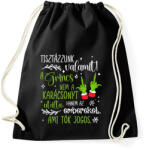 printfashion A Grincs az embereket utálta - Sportzsák, Tornazsák - Fekete (16847206)