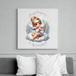 printfashion Megcéloztam a szívedet! - Vászonkép - Fehér (15558479)