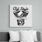 printfashion Old Style - Vászonkép - Fehér (6630259)