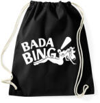 printfashion bada bing - Sportzsák, Tornazsák - Fekete (426477)