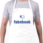 printfashion fakebook - Kötény - Fehér (10425810)