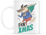 printfashion Fkn Christmas - kbsztt Karácsony - Bögre - Fehér (5526121)