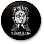 printfashion A legjobb formád - női - Kitűző, hűtőmágnes - Fekete (3092535)