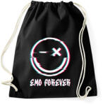 printfashion Emo forever - Sportzsák, Tornazsák - Fekete (12227106)