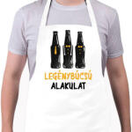 printfashion Legénybúcsú alakulat - Kötény - Fehér (13192111)