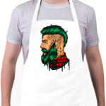 printfashion Tattoo - Kötény - Fehér (4908227)