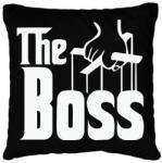 printfashion The Boss - Párnahuzat, Díszpárnahuzat - Fekete (8692012)