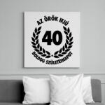 printfashion Örök ifjú - 40 - Vászonkép - Fehér (6632679)