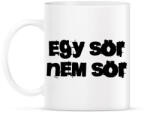 printfashion Egy sör NEM sör - Bögre - Fehér (939624)