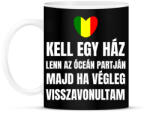 printfashion Kell egy ház lenn az óceán partján - Bögre - Fekete (10762235)