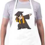 printfashion Dabbing diploma - Kötény - Fehér (4904258)