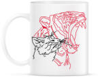 printfashion red&black 6 - Bögre - Fehér (16293386)
