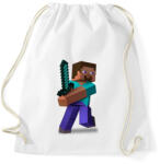 printfashion Stevee - Sportzsák, Tornazsák - Fehér (2440961)