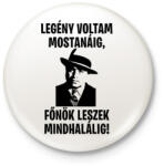 printfashion Al Capone főnök - Kitűző, hűtőmágnes - Fehér (3089935)