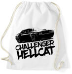 printfashion Dodge Challenger Hellcat - Sportzsák, Tornazsák - Fehér (7590688)