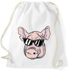 printfashion Malac - Sportzsák, Tornazsák - Fehér (7527251)