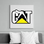 printfashion CAT - Vászonkép - Fehér (6625738)