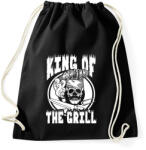 printfashion Grill király - Sportzsák, Tornazsák - Fekete (1514169)