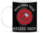 printfashion Részeg vagy Thor! - Bögre - Fekete (11362743)
