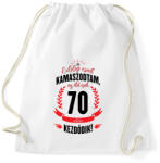 printfashion kamasz-70-black-red - Sportzsák, Tornazsák - Fehér (616686)