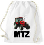 printfashion MTZ Traktor - Sportzsák, Tornazsák - Fehér (11342780)