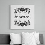 printfashion Faszom - Vászonkép - Fehér (16379298)