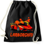 printfashion orange Lamborghini - Sportzsák, Tornazsák - Fekete (4627162)