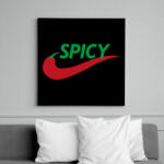 printfashion Spicy - Vászonkép - Fekete (14105790)