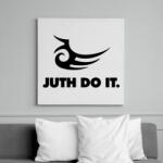printfashion Juht do it - Vászonkép - Fehér (6630403)