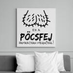 printfashion Ez a pöcsfej hamarosan megnősül - Vászonkép - Fehér (7510269)